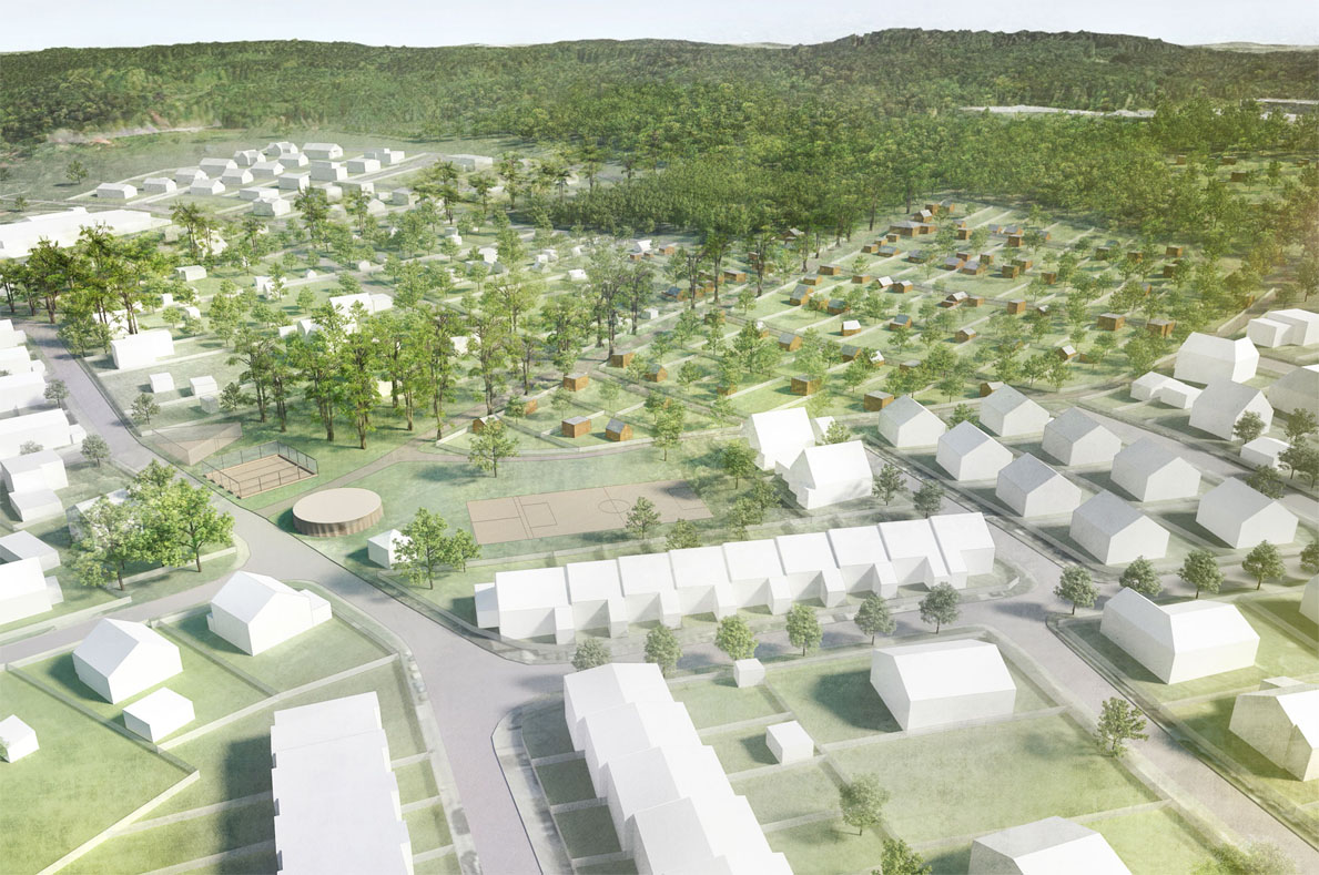 ZAHRÁDKÁŘSKÁ KOLONIE , studie