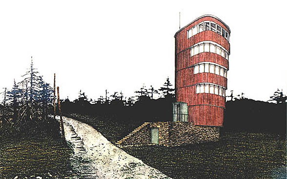 METEOROLOGICKÁ STANICE - ŠERÁK, architektonická soutěž