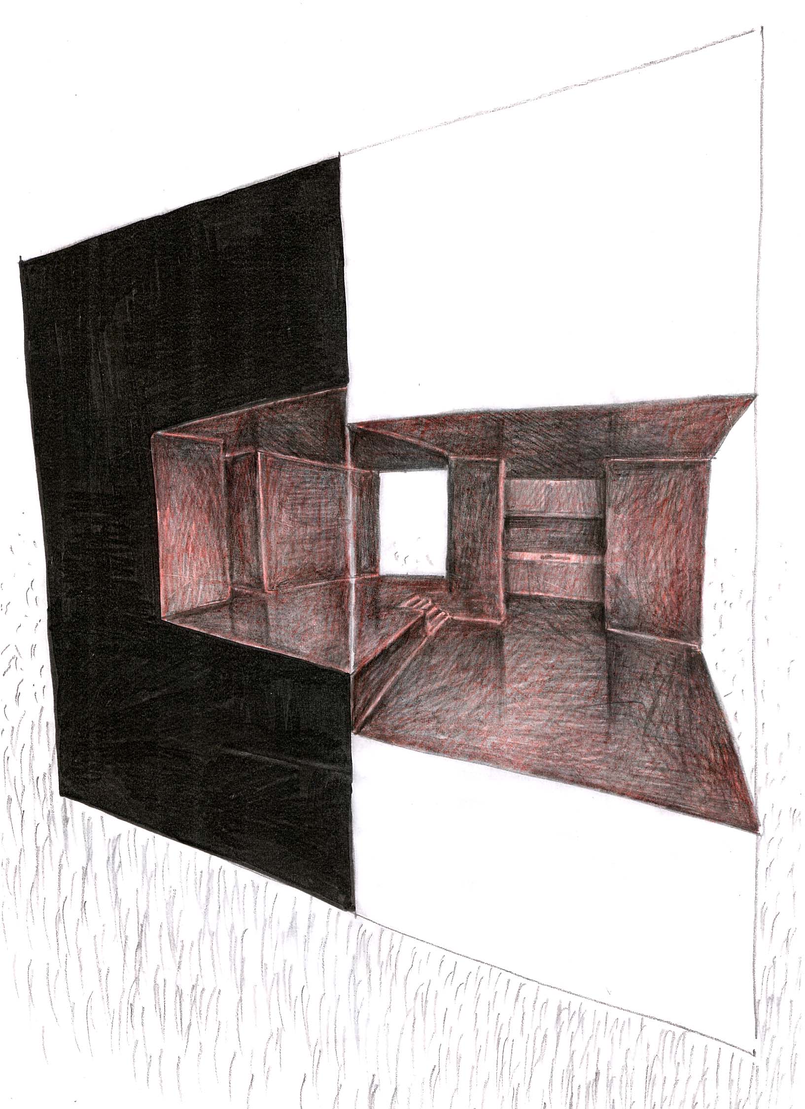 PROSTOROVÝ DŮM 01, studie