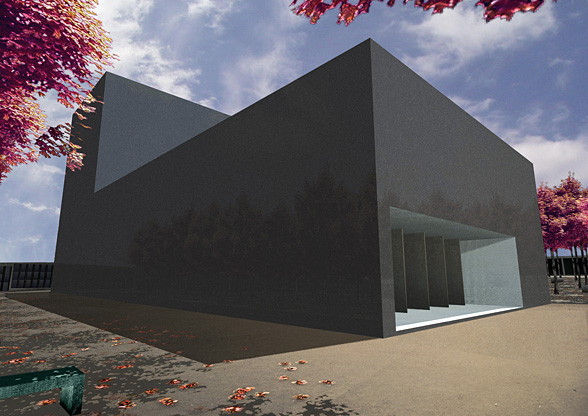 SMUTEČNÍ OBŘADNÍ SÍŇ V OPAVĚ, architektonická soutěž