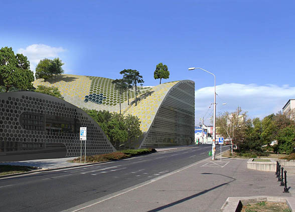 ŘEŠENÍ KOLLÁROVA NÁMĚSTÍ - BRATISLAVA, architektonická soutěž