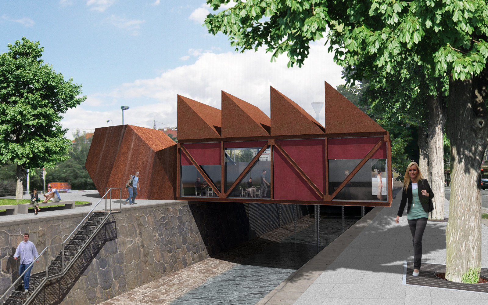 ÚPRAVY ELSNICOVA NÁMĚSTÍ, studie