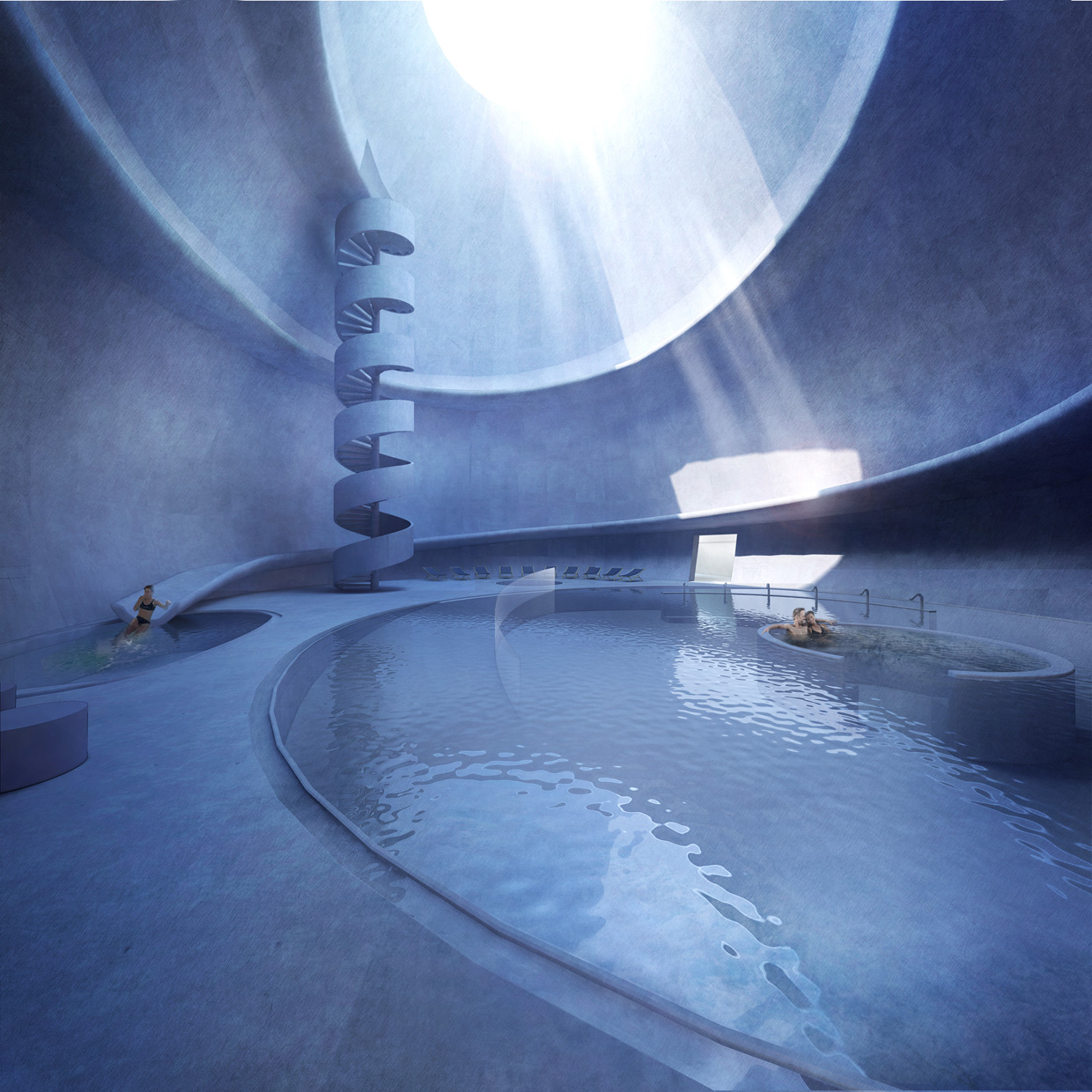 PLAVECKÝ BAZÉN PÍSEK, architektonická soutěž