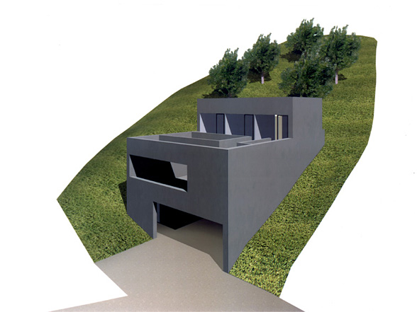 DŮM SKOBA V LIBČICÍCH U PRAHY, studie