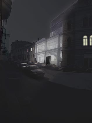 HUDEBNĚ DRAMATICKÁ LABORATOŘ JAMU - BRNO, architektonická soutěž