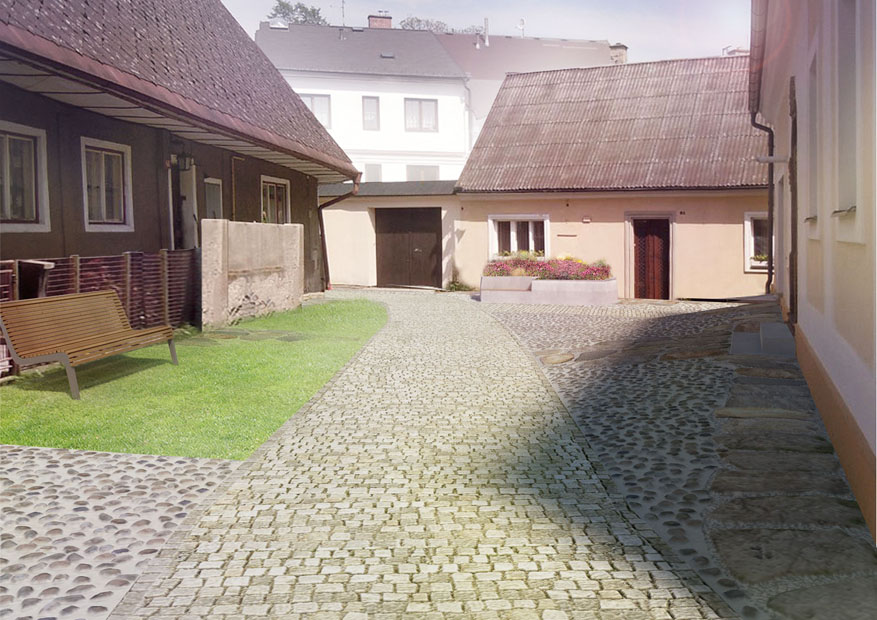 ÚPRAVA ULIC VORLOVA A CHAROUZOVA V OPOČNĚ, studie